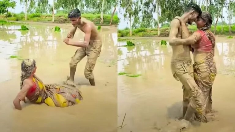 Nagini Dance : వ్యూస్ లైక్స్ కోసం ఏ పనైనా చేస్తున్న యువత.. బురదలో నాగిని డ్యాన్స్ వీడియో వైరల్