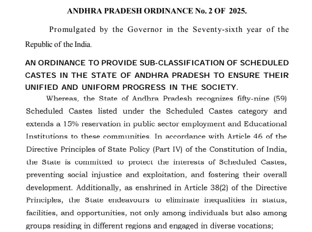 sc sub-classification,andhra pradesh sc reservation,sc groups in ap,ap sc caste list,sc reservation benefits,ap sc ordinance 2025 sc sub-classification