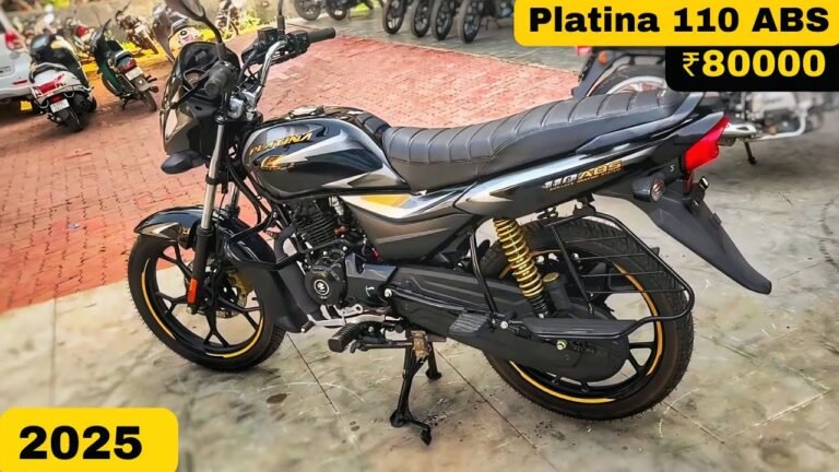 బడ్జెట్ ఫ్రెండ్లీ బెస్ట్! 2025 Bajaj Platina 110 – కొత్త USB ఛార్జర్, ఫ్యూయల్ ఇంజెక్షన్ తో ఇదే ఫుల్ ప్యాకేజ్