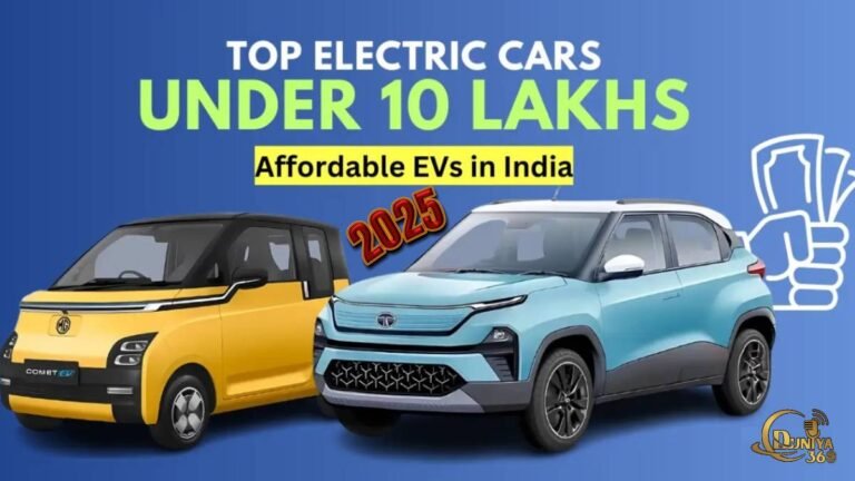 భారతదేశంలో Electric cars under 10 lakhs! MG కామెట్ EV, టాటా టియాగో EV & మరెన్నో